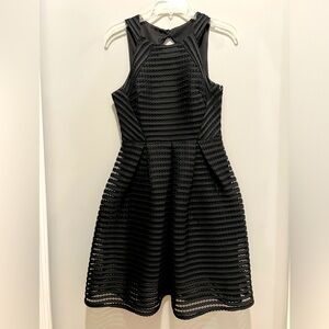 Black cocktail dress